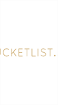 Mobile Screenshot of bucketlist.se